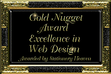 Stationery Heaven Gold Nugget Award (17346 bytes)