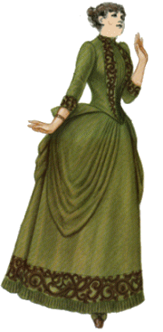 Elisabeth in green dress (31192 bytes)