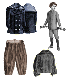 Examples of boys clothing