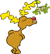 Reindeer with mistletoe (5654 bytes)