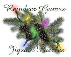 Reindeer Games Jigsaw Puzzles logo (35249 bytes)