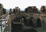 Inside Blarney Castle (6495 bytes)