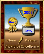 StormKeeper Award April 2006