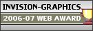 Invision Graphics Web Excellence Award 2006-07