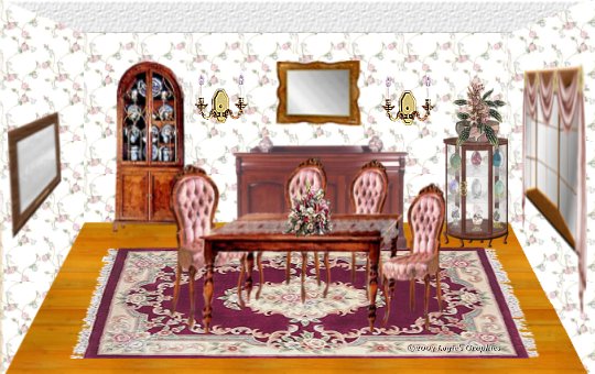Victorian solid wood furniture, victorian dining display cases