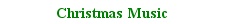 Holiday Music